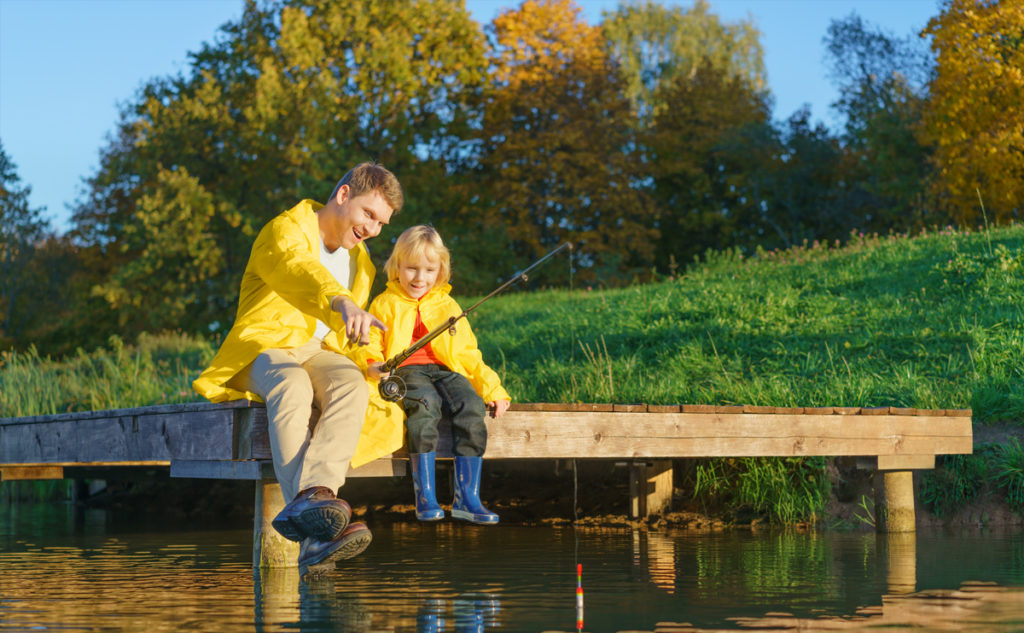 Fishing is a fun way to spend time with the family and enjoy each others company while spending time in the great outdoors.